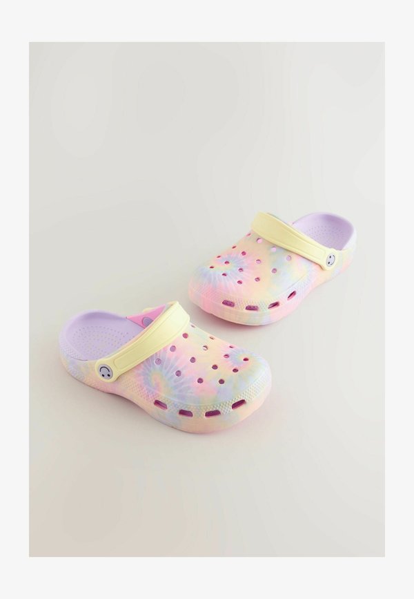 REGULAR FIT – COMFORT  – Badesandale – rainbow tie dye