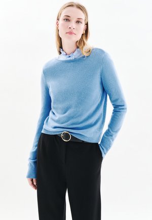 Strickpullover - bleu