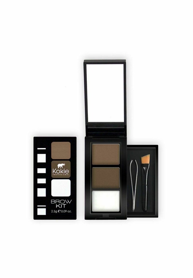 Kokie Cosmetics - KOKIE EYEBROW KIT - BRUNETTE - Make-up Set - brown, Suurenna