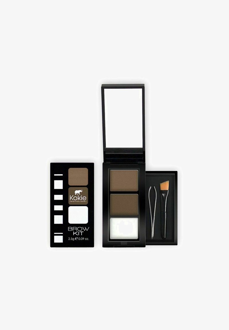 Kokie Cosmetics - KOKIE EYEBROW KIT - BRUNETTE - Make-up Set - brown, Suurenna