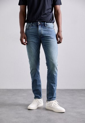5 POCKETS PANT - Jean slim - light blue denim