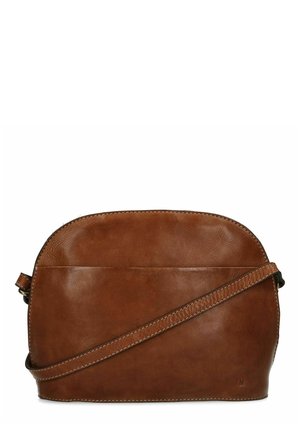 Cross body bag - cognac