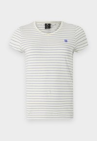 STRIPE EYBEN SLIM - Print T-shirt - plein air highlight