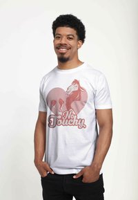 Henry Tiger EMPEROR'S NEW GROOVE NO LOVE UNISEX - T-shirt z nadrukiem