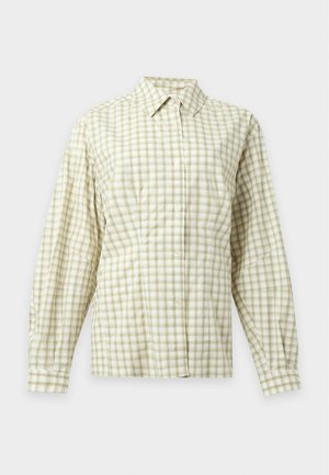 Samsøe Samsøe, Hemdbluse - off white/light green