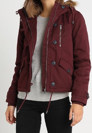 Noisy May Veste mi-saison - dark red