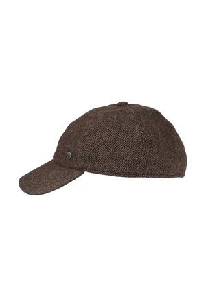HERRINGBONE FLATCAP - Cap - pepper