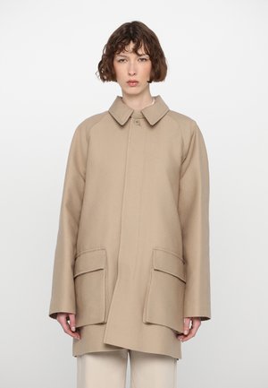PATCH POCKET JACKET - Short coat - khaki beig
