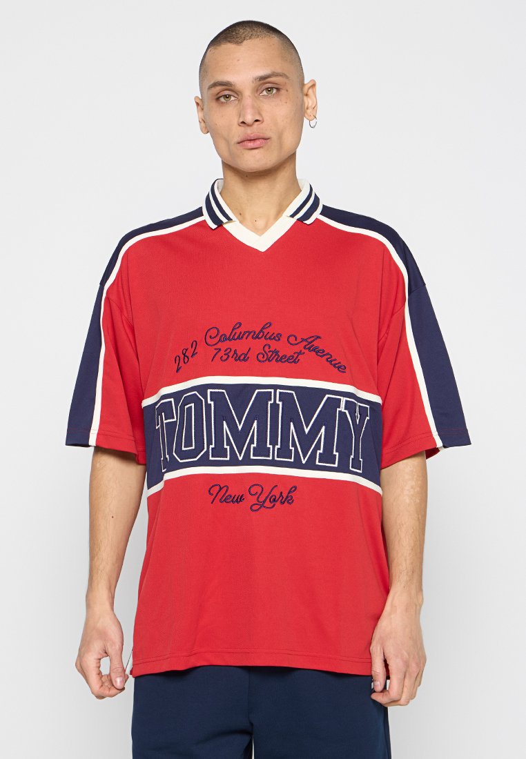 Tommy Jeans T-shirt print rood