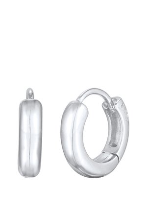 CHUNKY HOOPS - Ohrringe - silberfarben