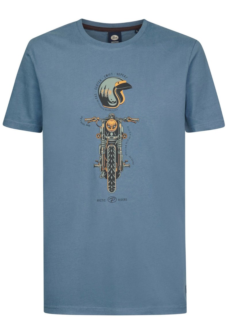 Petrol Industries Camiseta estampada - blau