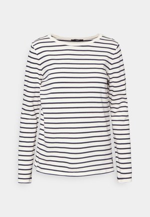 FRETTY - T-shirt à manches longues - white/black