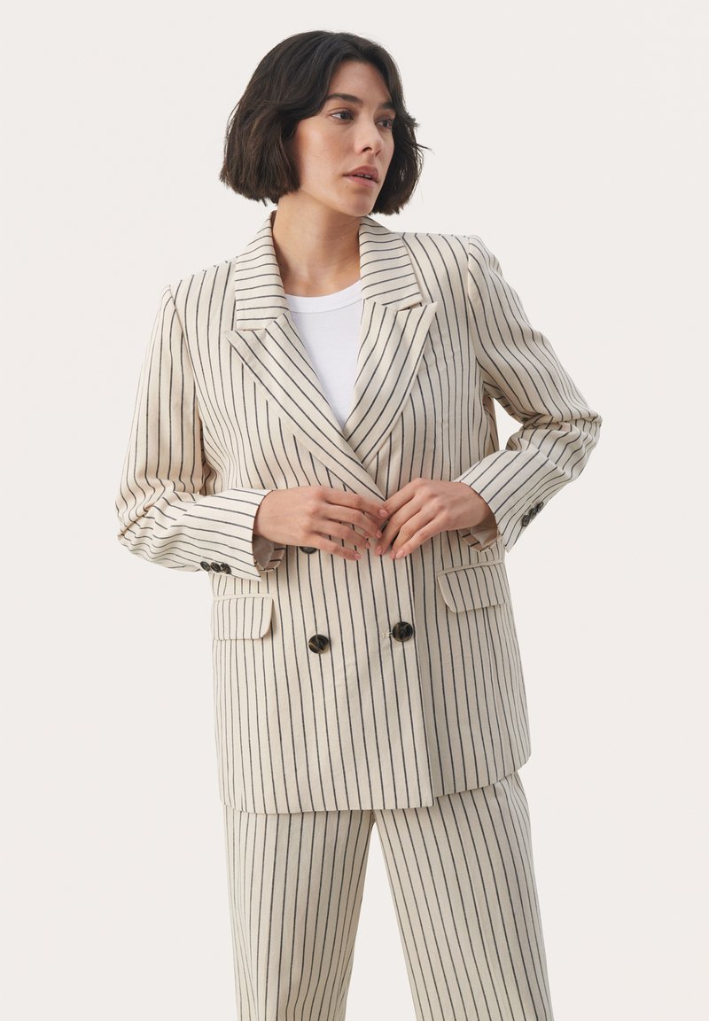 Part Two - SINE - Blazer - dark navy stripe, Ingrandire