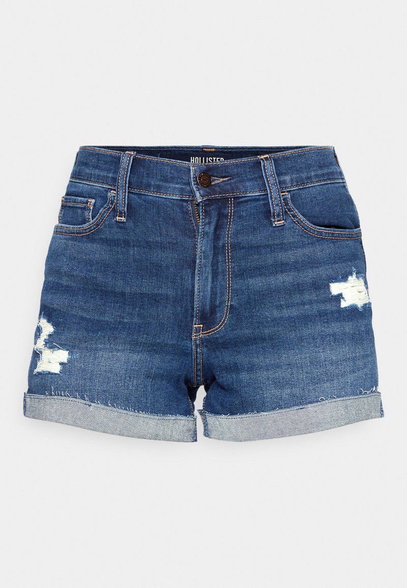 Hollister Co. Jeansshort donkerblauw denim