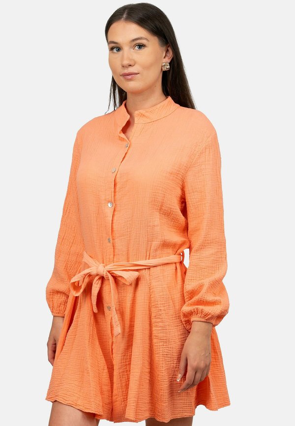 Blusenkleid - orange
