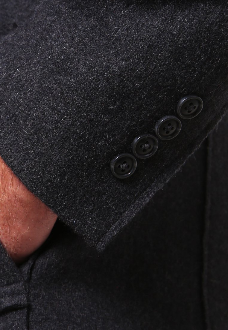 Pier One Manteau classique dark greygris foncé ZALANDO.FR Pier One Manteau court dark grey ZALANDO.FR