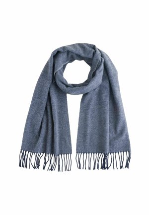 Halsduk - navy blue herringbone