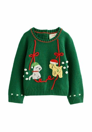 REGULAR FIT - CATH CHRISTMAS - Džemperis - green