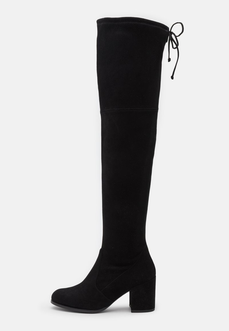 Damen Sneaker | Stuart Weitzman TIELAND Overknees black/schwarz - LV01695 Damen Sneaker | Stuart Weitzman TIELAND Overknees black/schwarz - LV01695