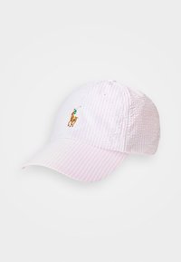 SEERSUCKER BALL CAP UNISEX - Nokkmüts - carmel pink