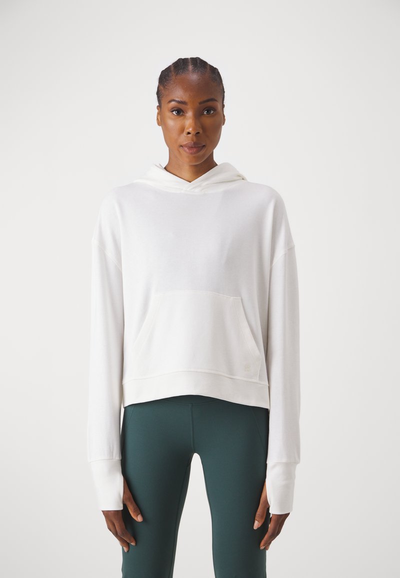 Sweaty Betty AFTER CLASS HOODY - Felpa con cappuccio - white