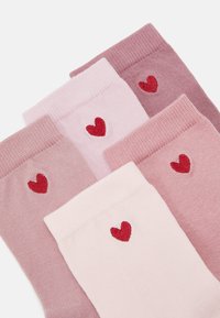 Anna Field VALENTINE GIFT 5 PACK - Κάλτσες - pink