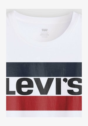 Levi's®, LSE_PL PERFECT TEE LSE_BATWING GLITTER F - T-shirt con stampa - lse batwing glitter - neutrals