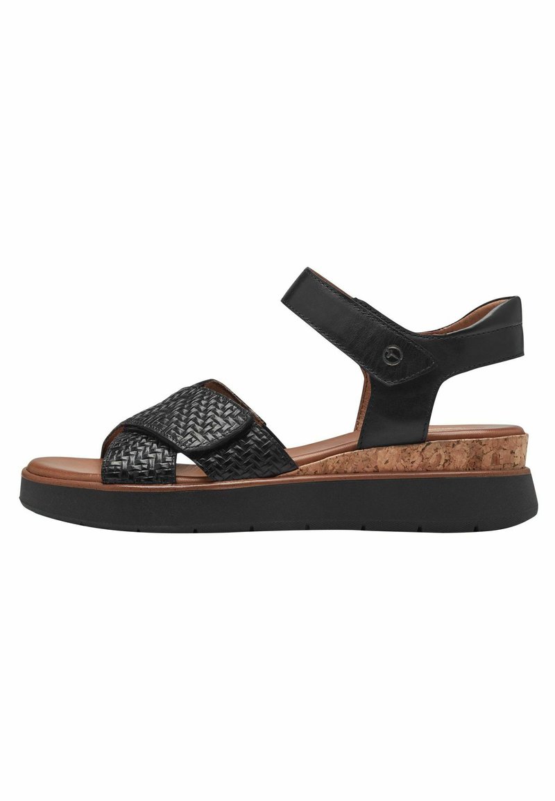 Tamaris Comfort Pantoletten in Übergrößen Blau 8 8 57205 20 833