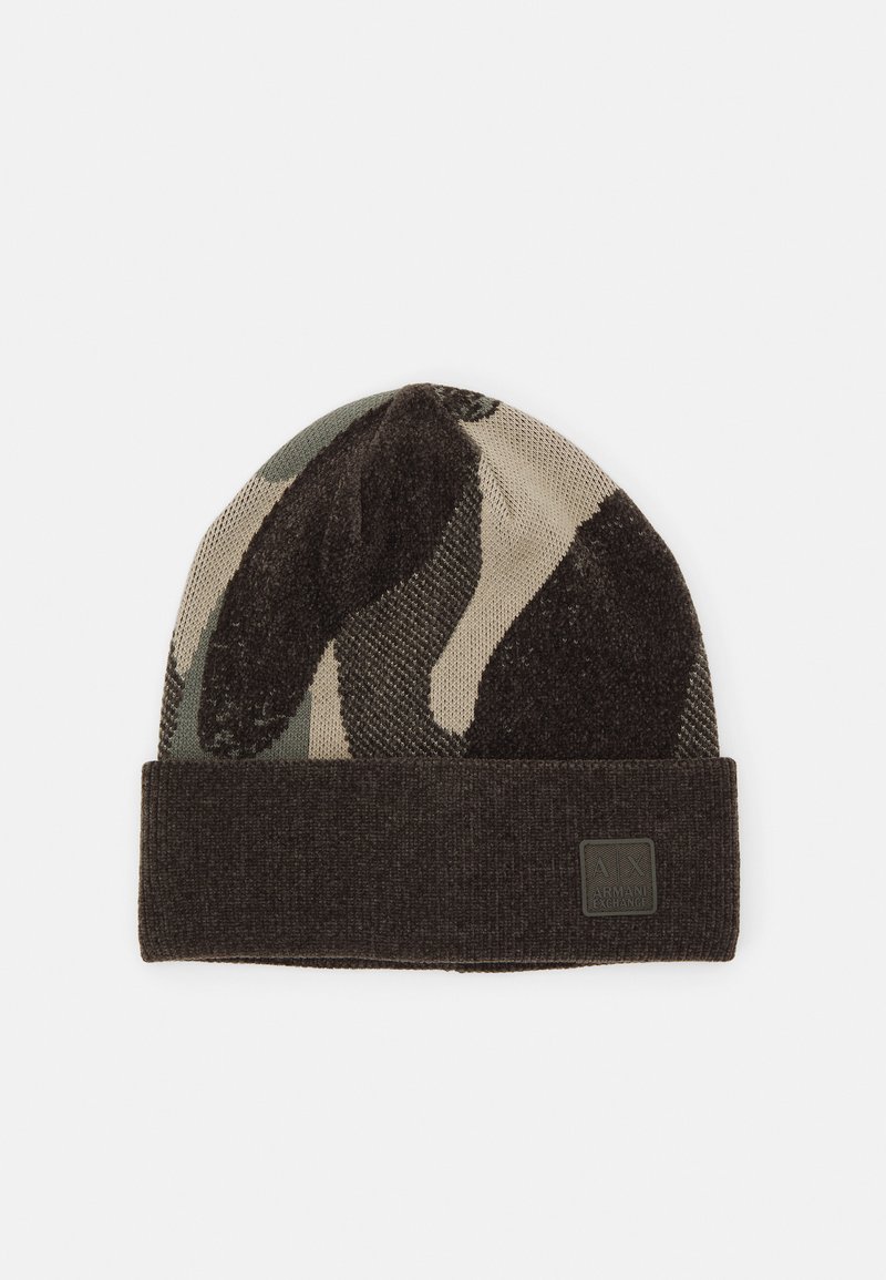 Armani Exchange CUCULO UNISEX - Gorro - green
