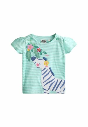 REGULAR FIT  - Marškinėliai su spaudiniu - green