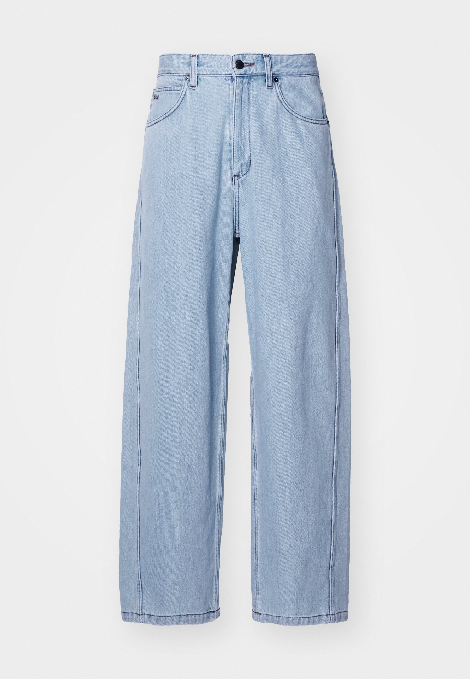 Emporio Armani 5 POCKETS PANT - Jeans baggy - light blue