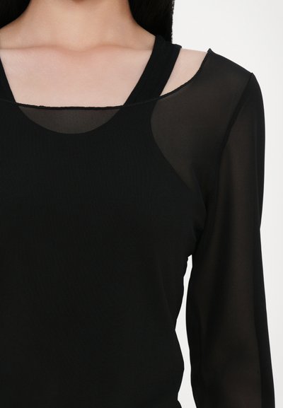 Won Hundred AGNETHA - T-shirt à manches longues - black