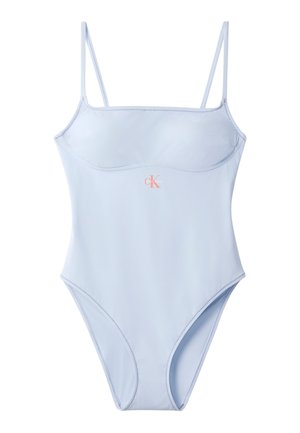 Calvin Klein Swimwear, GRAPHIC MONOGRAM - Badpak - breezy blue
