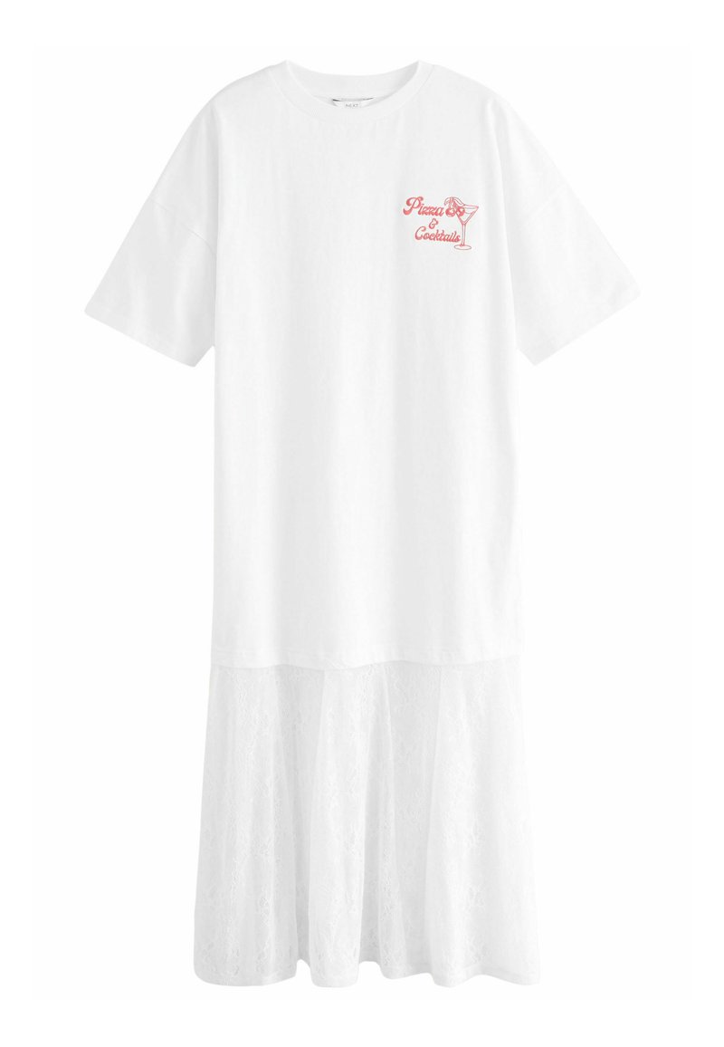 Next REGULAR FIT GRAPHIC - Trikoomekko - white