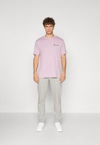 Champion ICONS CONTRAST CREWNECK - T-Shirt basic - mauve