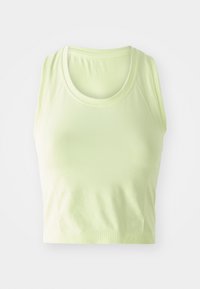ATHLETE CROP SEAMLESS WORKOUT TANK - Topper - pomelo green