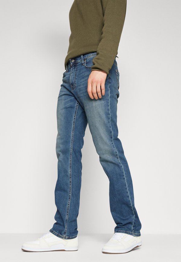 Medium Wash Boot Jeans - Straight leg jeans3