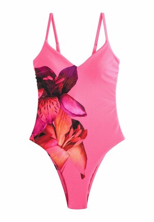 FLORAL  - Plavky - pink