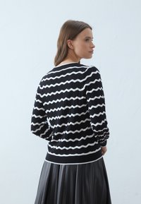 Anna Field Ζακέτα - black/off-white