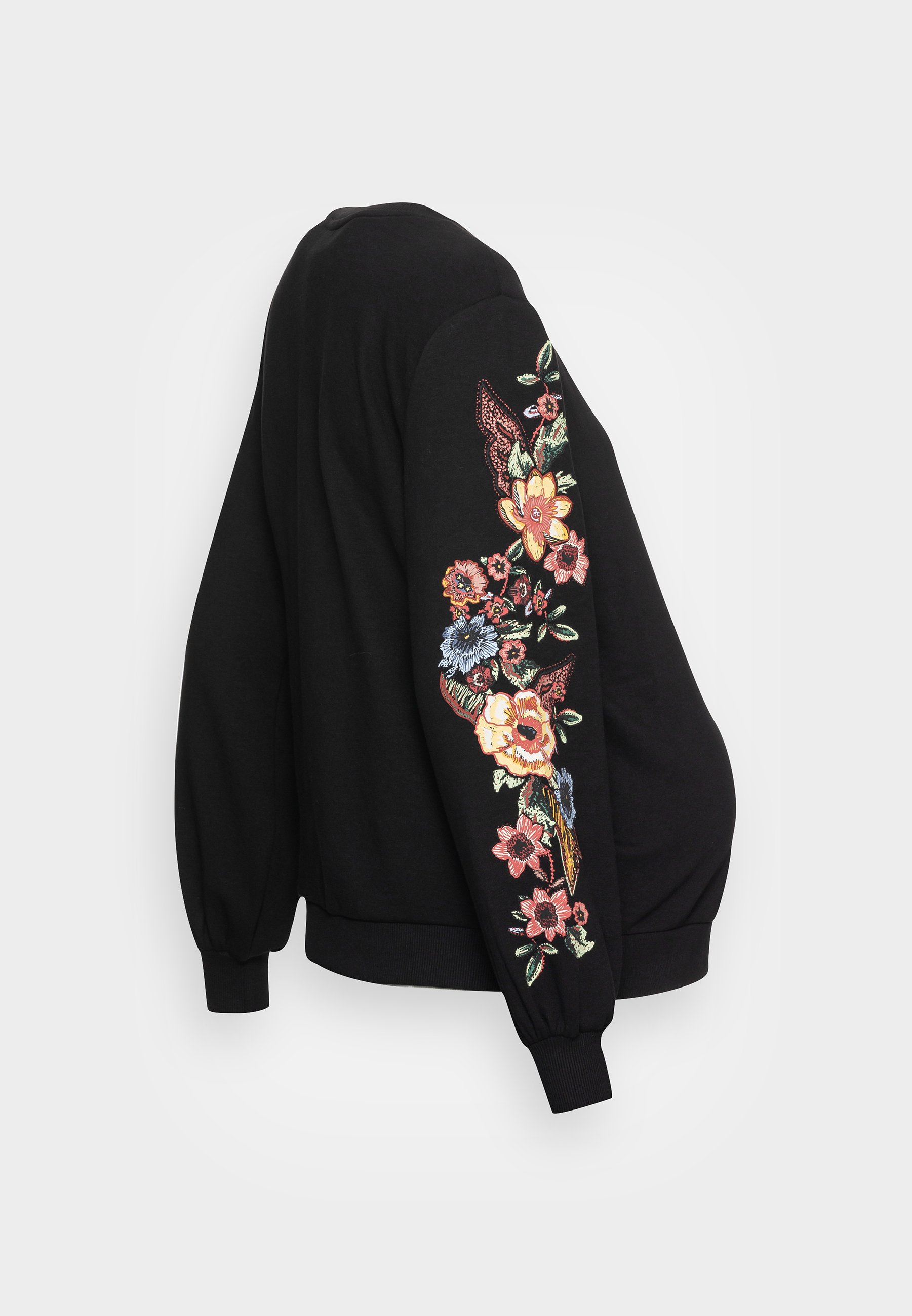 Only Embroidery Sweatshirt - Women - Black - Size S