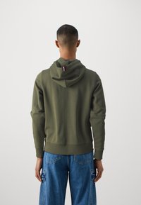 Tommy Hilfiger MONOGRAM HOODIE - Sweatshirt - army green