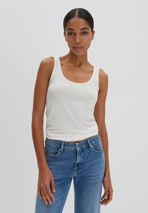 SOFT SLIM FIT - Top - milk