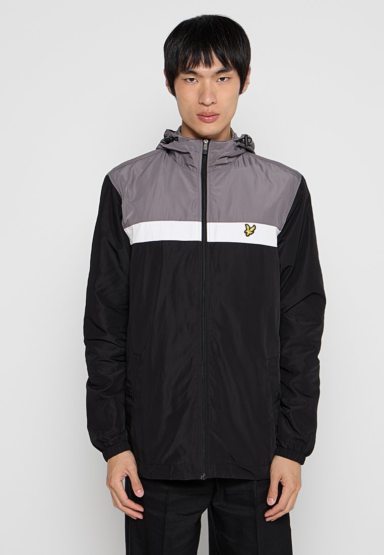 Lyle & Scott Lichte jas zwart