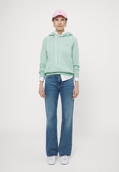 Polo Ralph Lauren SHRUNKEN FIT FLEECE HOODIE - Mikina - celadon