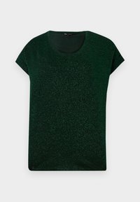 ONLMOSTER GLITTER S/S NOOS JRS - T-shirt - bas - scarab