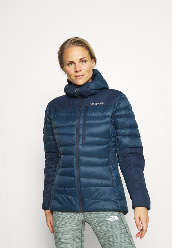 FALKETIND DOWN750 HOOD - Outdoorjacke - indigo night