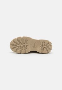 Buffalo CADE LACE UP HI - Stivaletti con plateau - cream