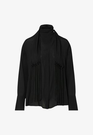 LIU JO, LIU JO SHIRT WITH SCARF - Chemisier - black