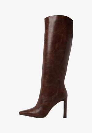 ALDO, ELYNE PILLOW WALK - High heeled boots - medium brown