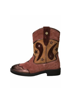 IK-KE, B0014018 A - Bottines de cowboy / motard - bordo